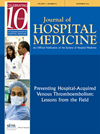 Journal of Hospital Medicine杂志封面
